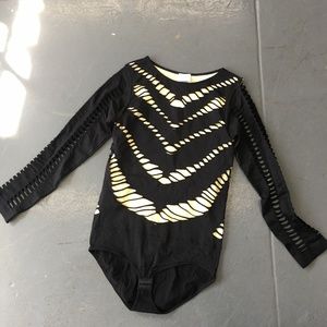 Sara Boo black bodysuit